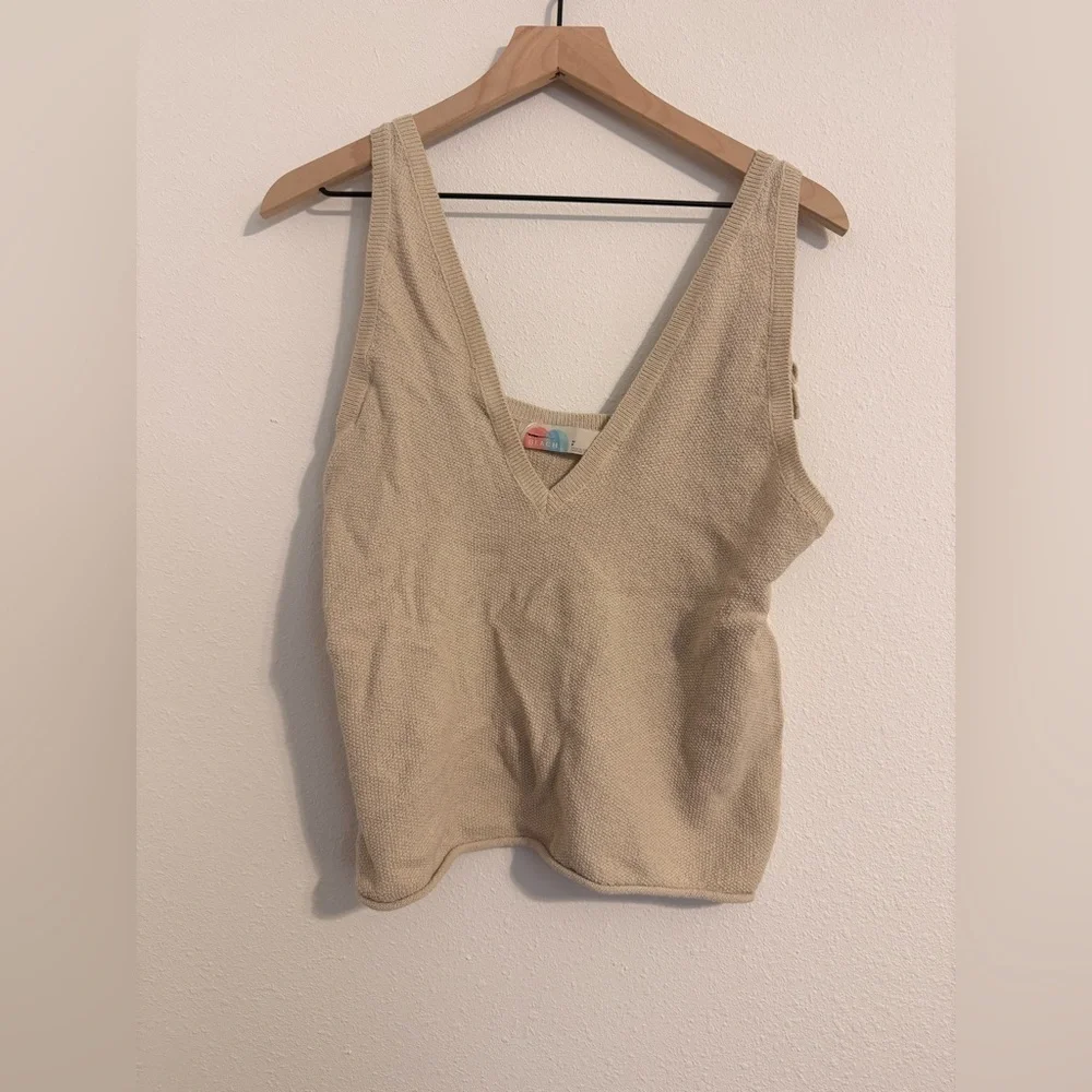 NWOT Free People Beach Keiran Sweater Knit Tank Top